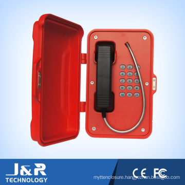 Vandal Resistant Telephone, Heavy Duty Telephone Outdoor VoIP Telephone Jr101-Fk
